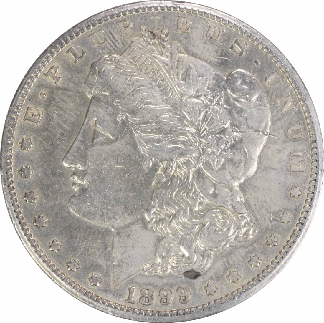 1899-O Morgan Silver Dollar AU Uncertified 90% Silver Coin (1 of 2)
