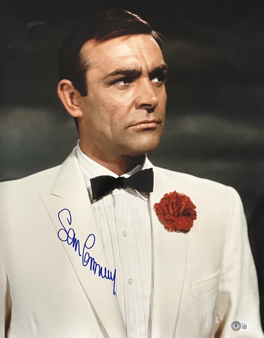 16x20 Photo Signed by Sean Connery as James Bond Beckett Authenticated (1 of 1)