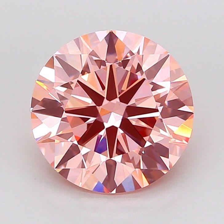 Ideal Loose Diamond - ROUND 3.51ct Fancy Intense Pink VS1: Ideal Loose Diamond - ROUND 3.51ct Fancy Intense Pink VS1 Source: This is a real non-mined Diamond that has been grown in a lab Shape: ROUND Carats: 3.51 Color: Fancy Intense Pink Certification: IGI V