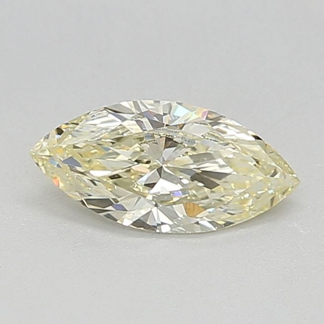 Loose Diamond - MARQUISE 0.47ct Fancy Light Yellow VVS2: Loose Diamond - MARQUISE 0.47ct Fancy Light Yellow VVS2 Source: This is a real non-mined Diamond that has been grown in a lab Shape: MARQUISE Carats: 0.47 Color: Fancy Light Yellow Certification: IGI 