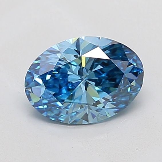 Loose Diamond - OVAL 1.01ct Fancy Vivid Blue VS2: Loose Diamond - OVAL 1.01ct Fancy Vivid Blue VS2 Source: This is a real non-mined Diamond that has been grown in a lab Shape: OVAL Carats: 1.01 Color: Fancy Vivid Blue Certification: IGI Video:
