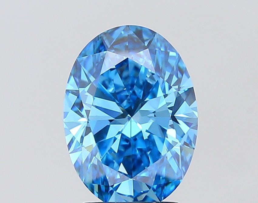 Ideal Loose Diamond - ROUND 0.79ct Fancy Vivid Blue VVS2: Ideal Loose Diamond - ROUND 0.79ct Fancy Vivid Blue VVS2 Source: This is a real non-mined Diamond that has been grown in a lab Shape: ROUND Carats: 0.79 Color: Fancy Vivid Blue Certification: IGI Addi