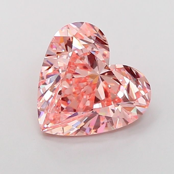 Loose Diamond - HEART 5.07ct Fancy Intense Pink VS2: Loose Diamond - HEART 5.07ct Fancy Intense Pink VS2 Source: This is a real non-mined Diamond that has been grown in a lab Shape: HEART Carats: 5.07 Color: Fancy Intense Pink Certification: IGI Video: