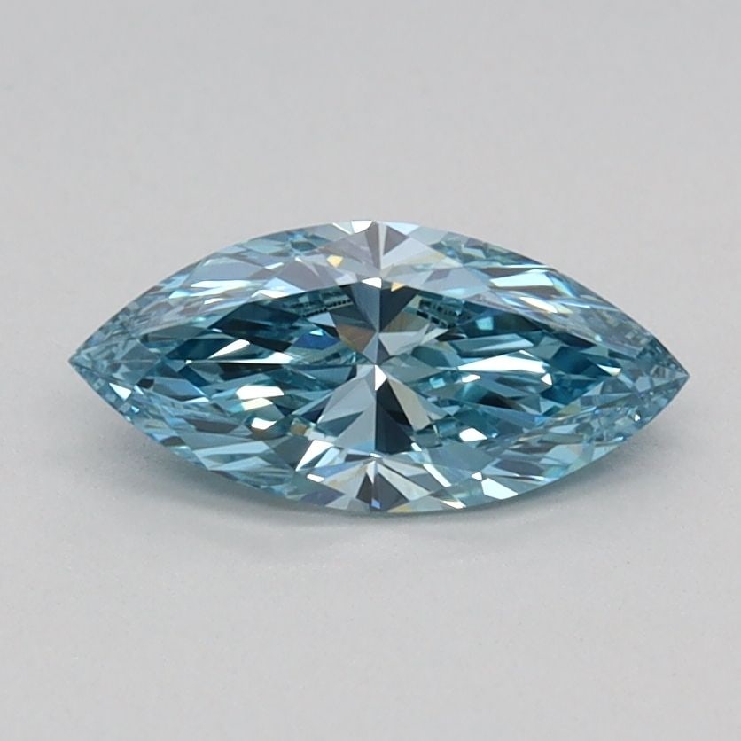 Loose Diamond - MARQUISE 0.47ct Fancy Vivid Blue VS2: Loose Diamond - MARQUISE 0.47ct Fancy Vivid Blue VS2 Source: This is a real non-mined Diamond that has been grown in a lab Shape: MARQUISE Carats: 0.47 Color: Fancy Vivid Blue Certification: IGI Video