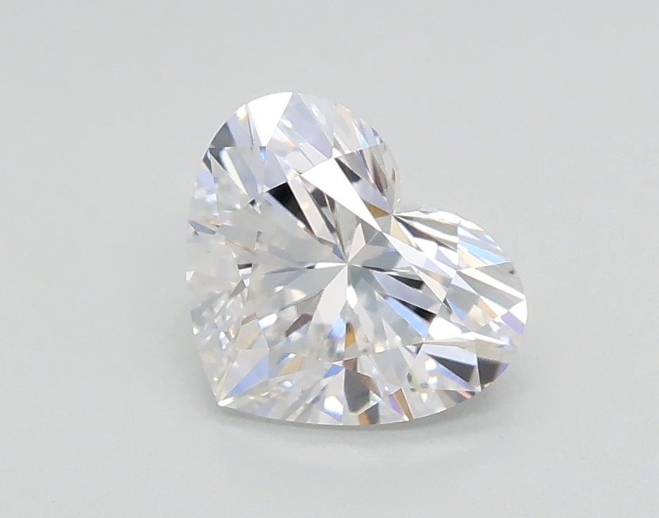 Loose Diamond - HEART 1.01ct D VVS2: Loose Diamond - HEART 1.01ct D VVS2 Source: This is a real non-mined Diamond that has been grown in a lab Shape: HEART Carats: 1.01 Color: D Clarity: VVS2 Certification: IGI Video: