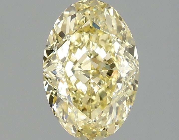Loose Diamond - OVAL 1.54ct Fancy Intense Yellow VS1: Loose Diamond - OVAL 1.54ct Fancy Intense Yellow VS1 Source: This is a real non-mined Diamond that has been grown in a lab Shape: OVAL Carats: 1.54 Color: Fancy Intense Yellow Certification: IGI Video