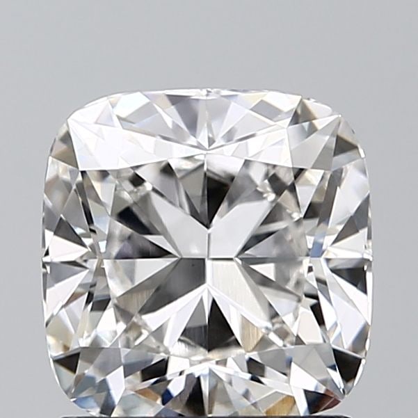 Loose Diamond - CUSHION BRILLIANT 1.57ct F VVS2: Loose Diamond - CUSHION BRILLIANT 1.57ct F VVS2 Source: This is a real non-mined Diamond that has been grown in a lab Shape: CUSHION BRILLIANT Carats: 1.57 Color: F Clarity: VVS2 Certification: IGI Vi