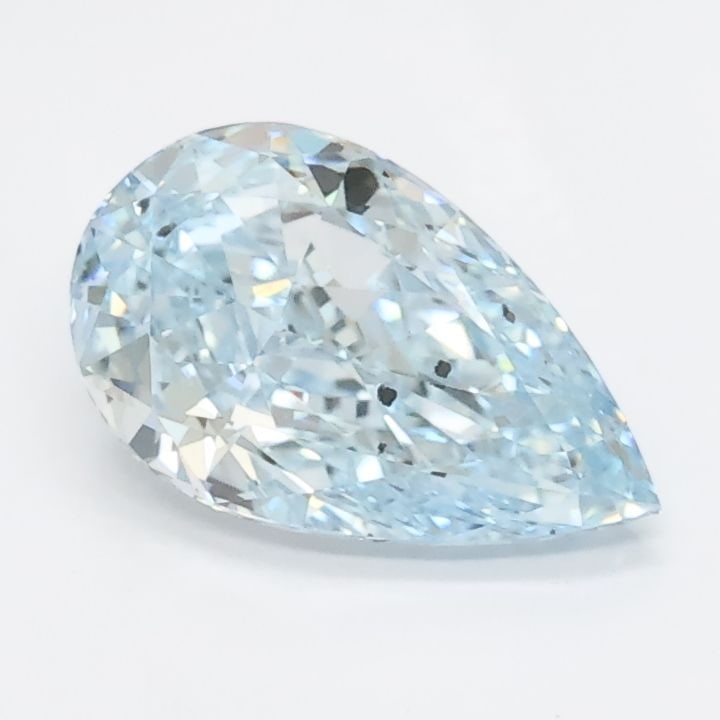 Loose Diamond - PEAR 1.06ct Blue SI2: Loose Diamond - PEAR 1.06ct Blue SI2 Source: This is a real non-mined Diamond that has been grown in a lab Shape: PEAR Carats: 1.06 Color: Blue Certification: NONE Video: