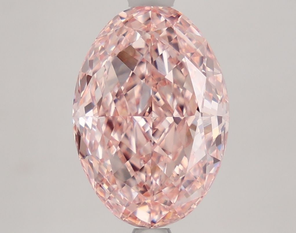 Loose Diamond - OVAL 3.56ct Fancy Intense Pink VS1: Loose Diamond - OVAL 3.56ct Fancy Intense Pink VS1 Source: This is a real non-mined Diamond that has been grown in a lab Shape: OVAL Carats: 3.56 Color: Fancy Intense Pink Certification: IGI Video: