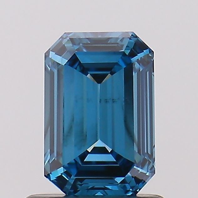 Loose Diamond - EMERALD 0.91ct Fancy Vivid Blue SI1: Loose Diamond - EMERALD 0.91ct Fancy Vivid Blue SI1 Source: This is a real non-mined Diamond that has been grown in a lab Shape: EMERALD Carats: 0.91 Color: Fancy Vivid Blue Certification: NONE Video: