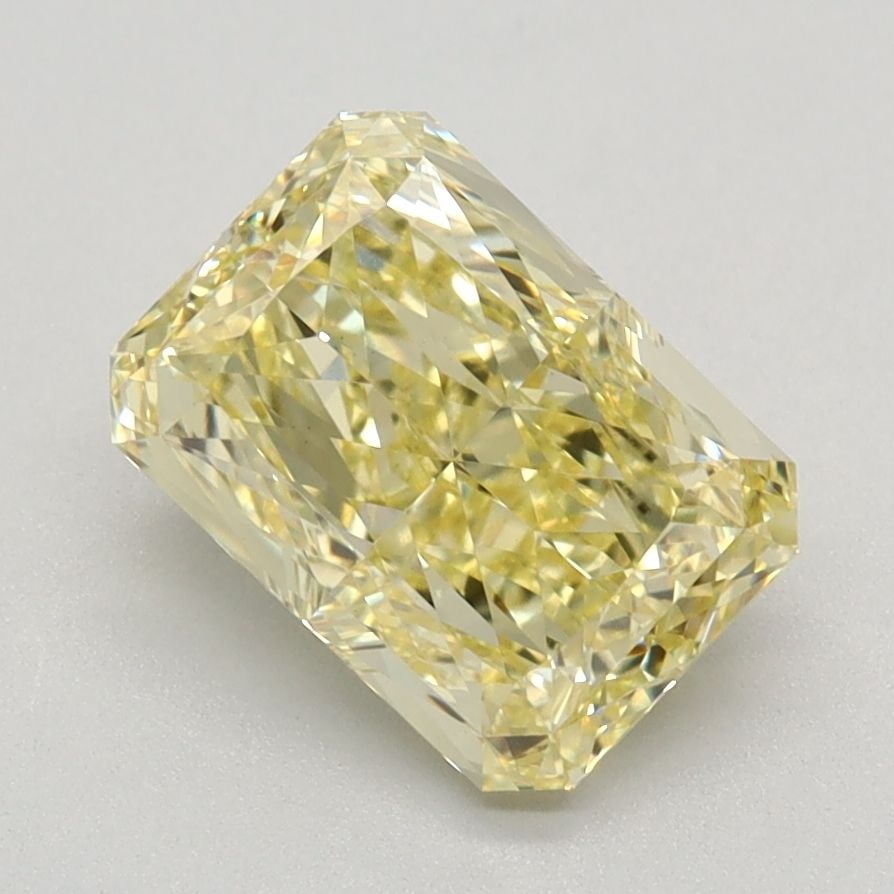 Loose Diamond - RADIANT 1.72ct Fancy Intense Yellow VVS2: Loose Diamond - RADIANT 1.72ct Fancy Intense Yellow VVS2 Source: This is a real non-mined Diamond that has been grown in a lab Shape: RADIANT Carats: 1.72 Color: Fancy Intense Yellow Certification: IG