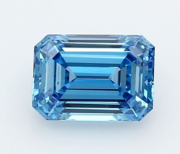 Loose Diamond - EMERALD 1.09ct Fancy Vivid Blue VVS2: Loose Diamond - EMERALD 1.09ct Fancy Vivid Blue VVS2 Source: This is a real non-mined Diamond that has been grown in a lab Shape: EMERALD Carats: 1.09 Color: Fancy Vivid Blue Certification: IGI Video: