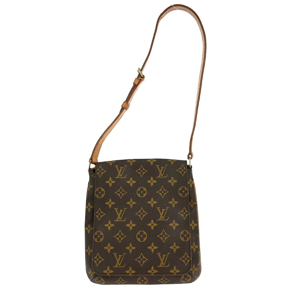 Louis Vuitton Musette Salsa Brown Canvas Shoulder Bag: Louis Vuitton Musette Salsa Brown Canvas Shoulder Bag The Louis Vuitton Musette Salsa handbag is crafted from signature brown monogram canvas and designed for women. This shoulder bag features a clean