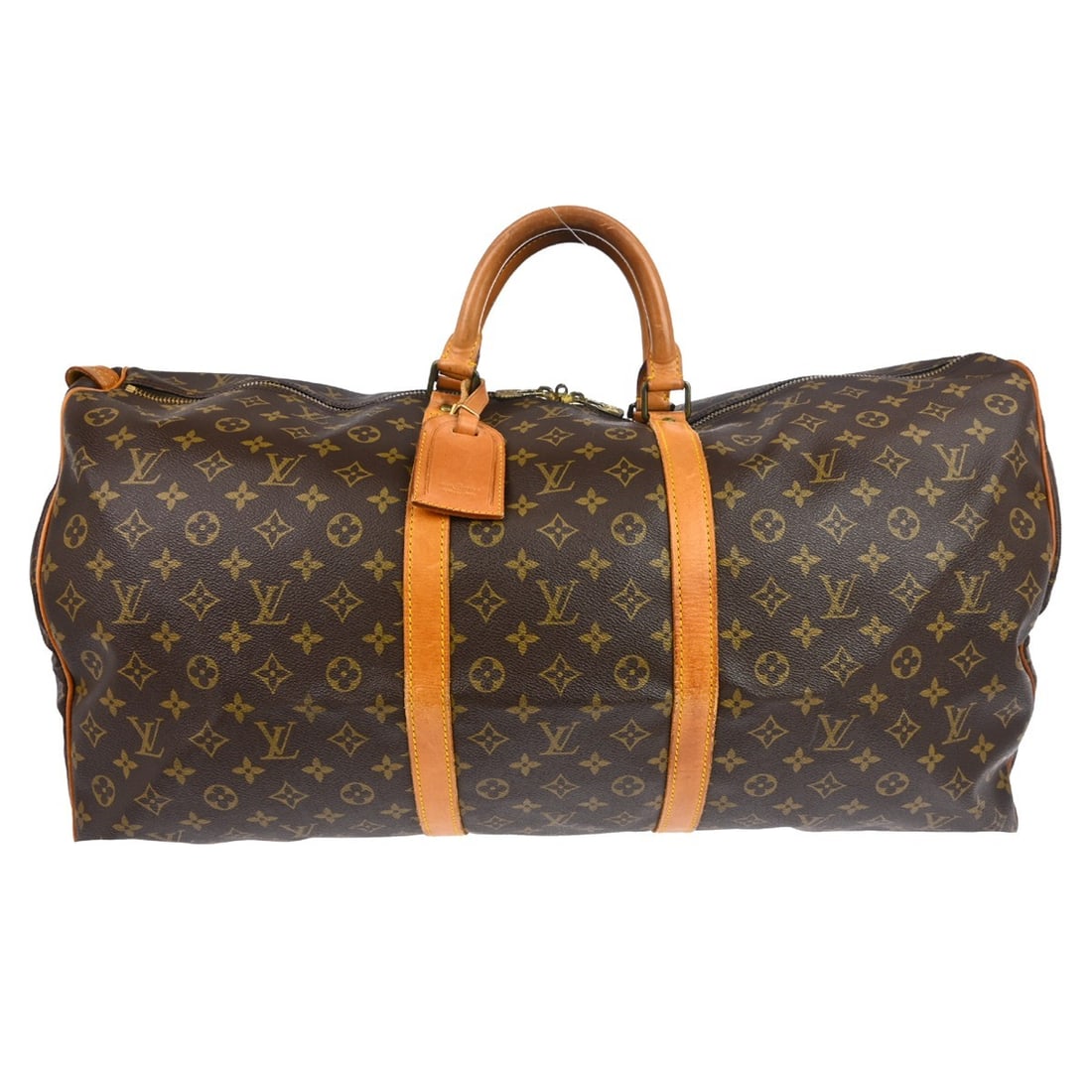 Louis Vuitton Keepall 60 Monogram Canvas Extra Large Travel Duffle Bag (1 of 17)