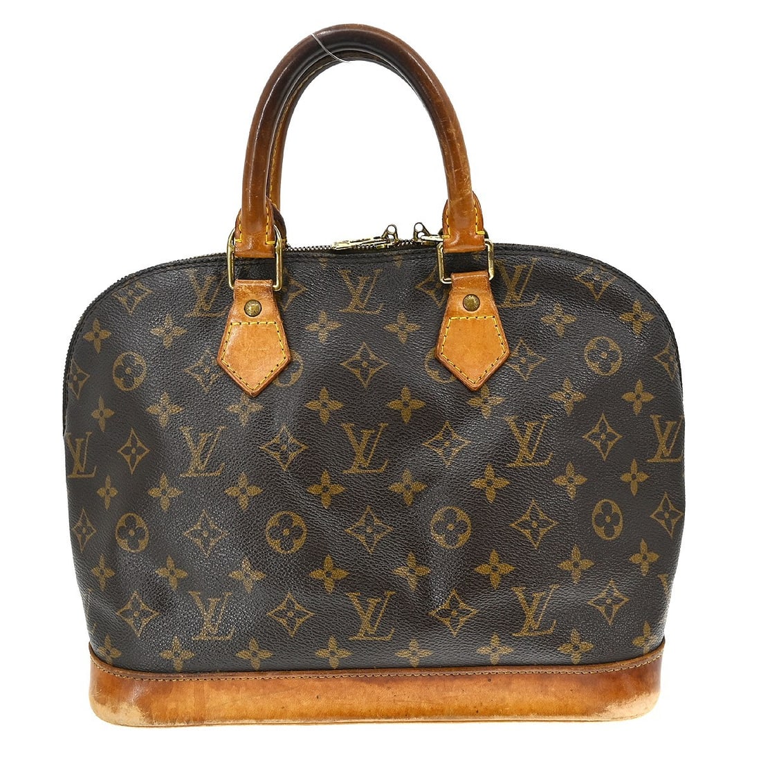 Louis Vuitton Alma Monogram Brown Canvas Medium Handbag M51130 (1 of 17)