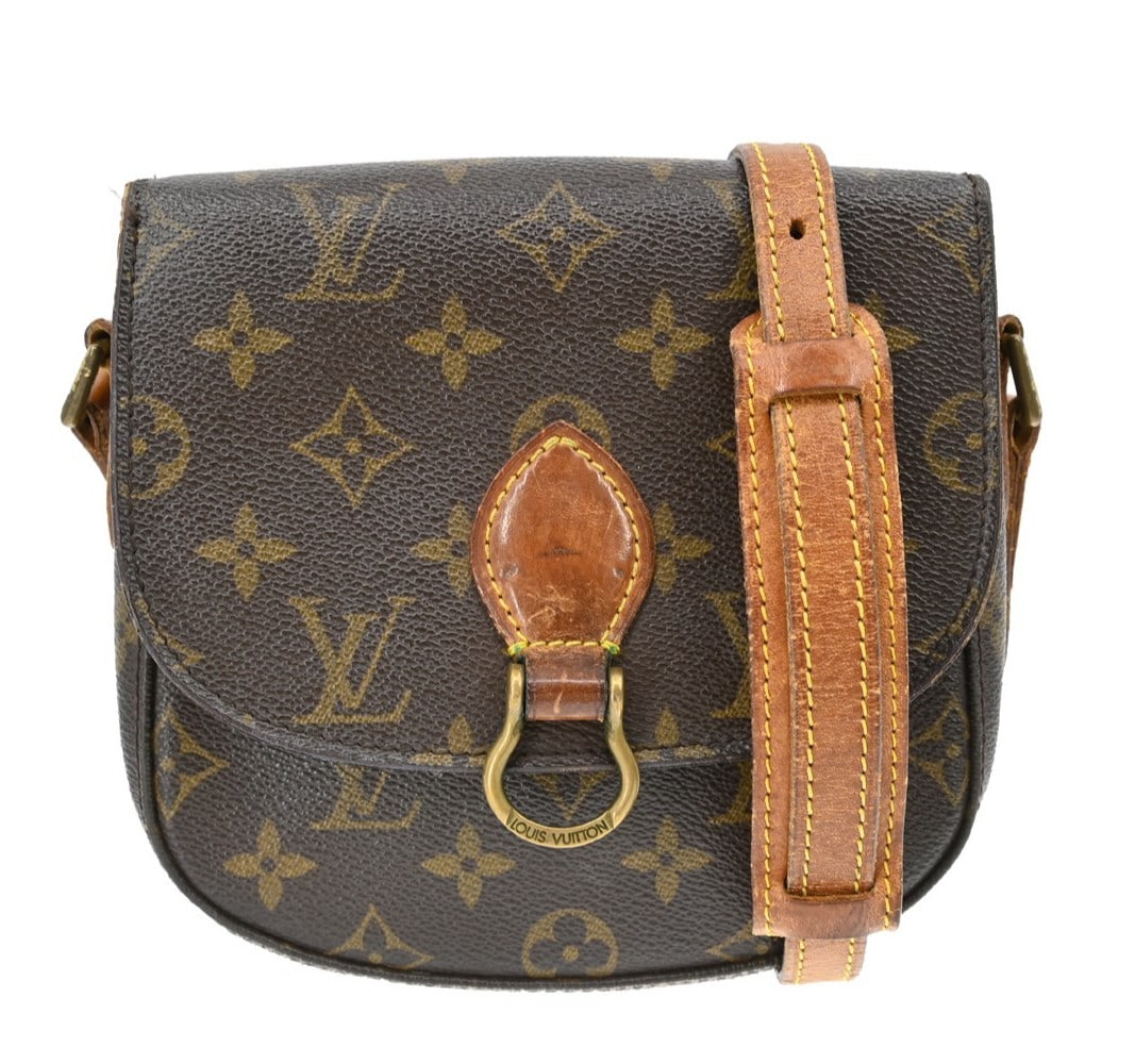Louis Vuitton Saint Cloud MM Monogram Canvas Medium Shoulder Bag (1 of 18)