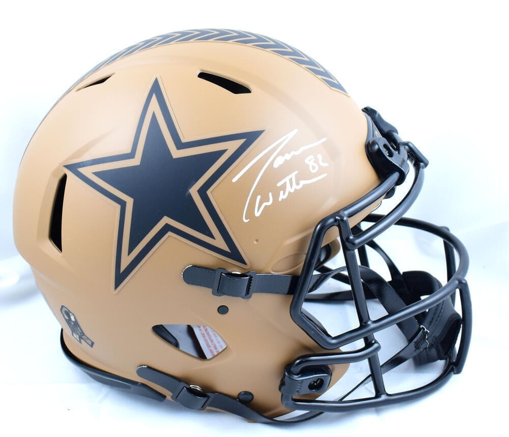 Jason Witten Signed Dallas Cowboys Authentic Helmet Beckett Holo (1 of 10)