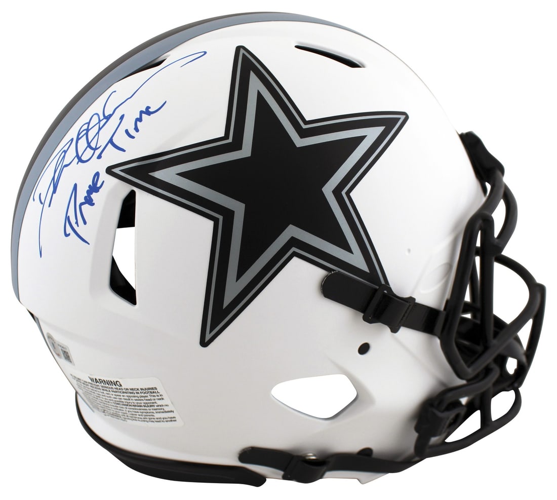 Deion Sanders Signed Lunar F/S Speed Proline Helmet Primetime BAS Authenticated (1 of 3)