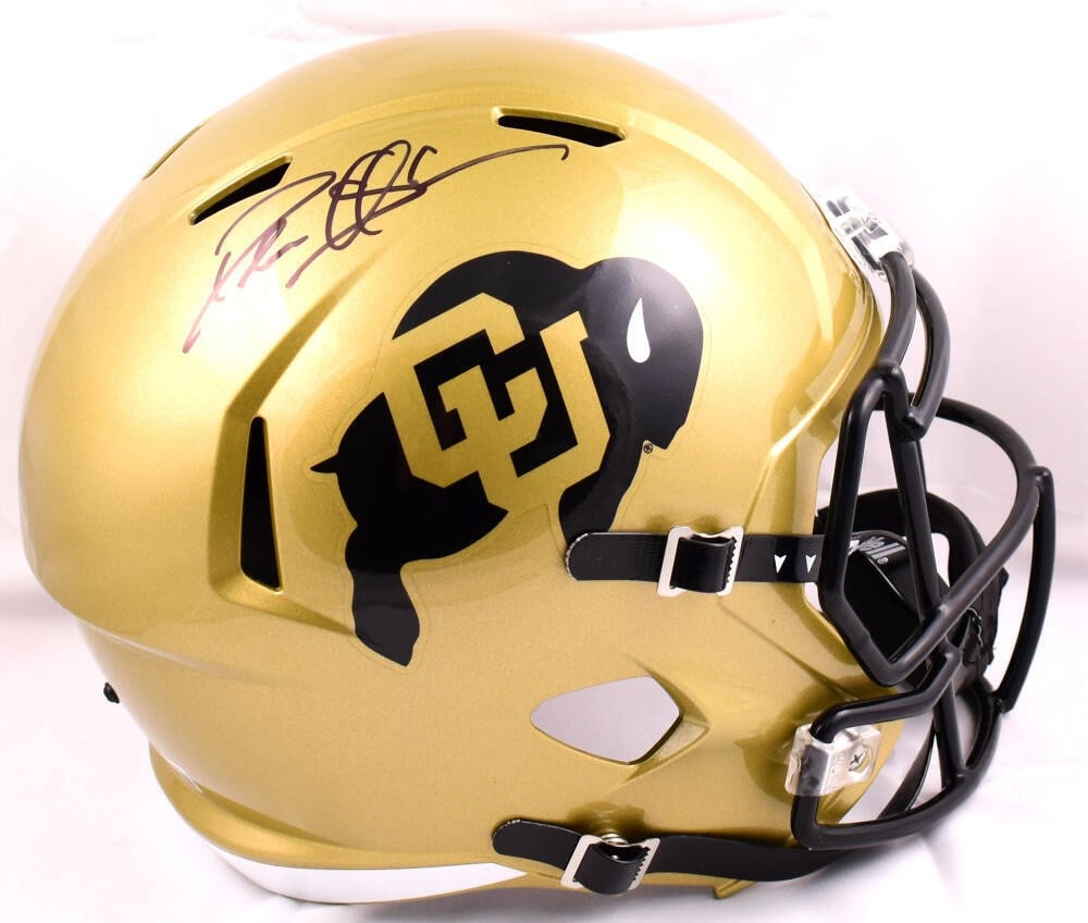 Full Size Colorado Helmet Signed by Deion Sanders Beckett Authenticated (1 of 7)