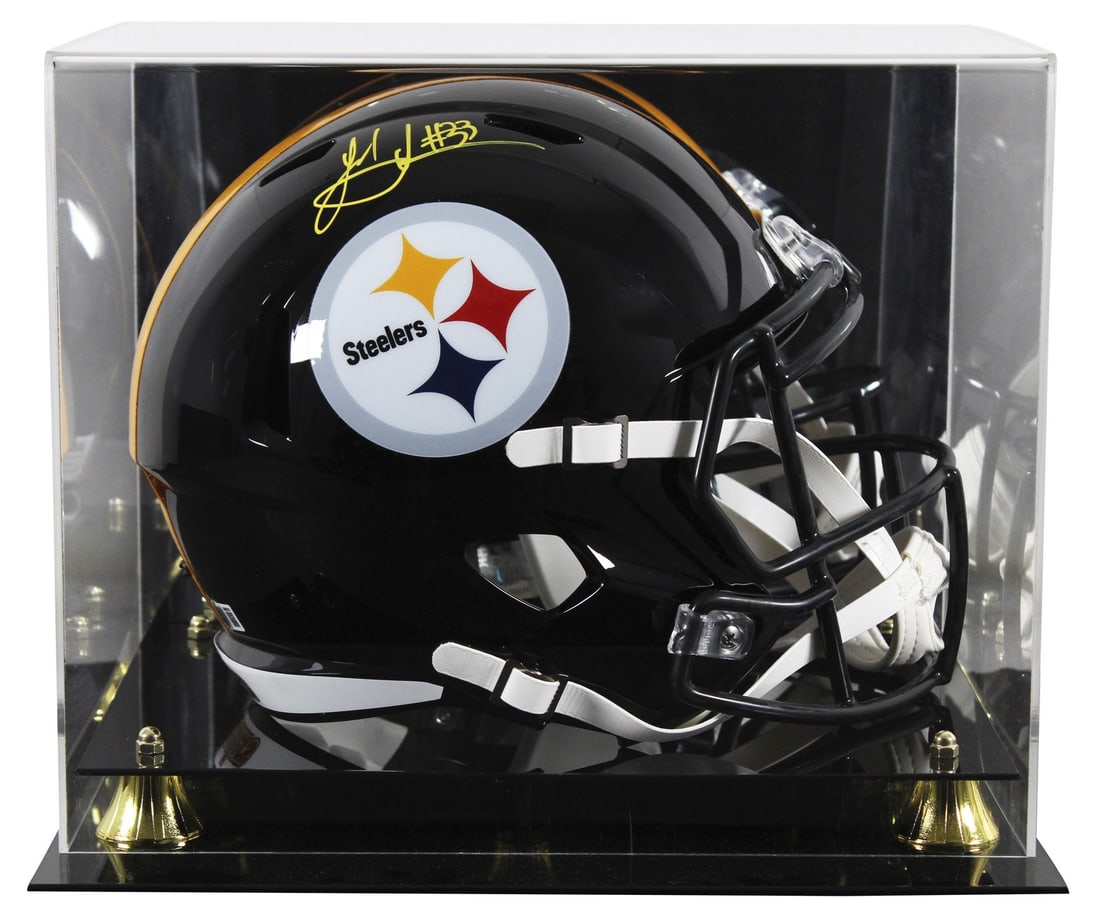 Jack Sawyer Signed Pittsburgh Steelers Full Size Helmet with BAS Authentication (1 of 4)