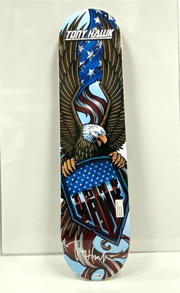 Tony Hawk autographed Signature Series skateboard deck authenticated by JSA (1 of 5)