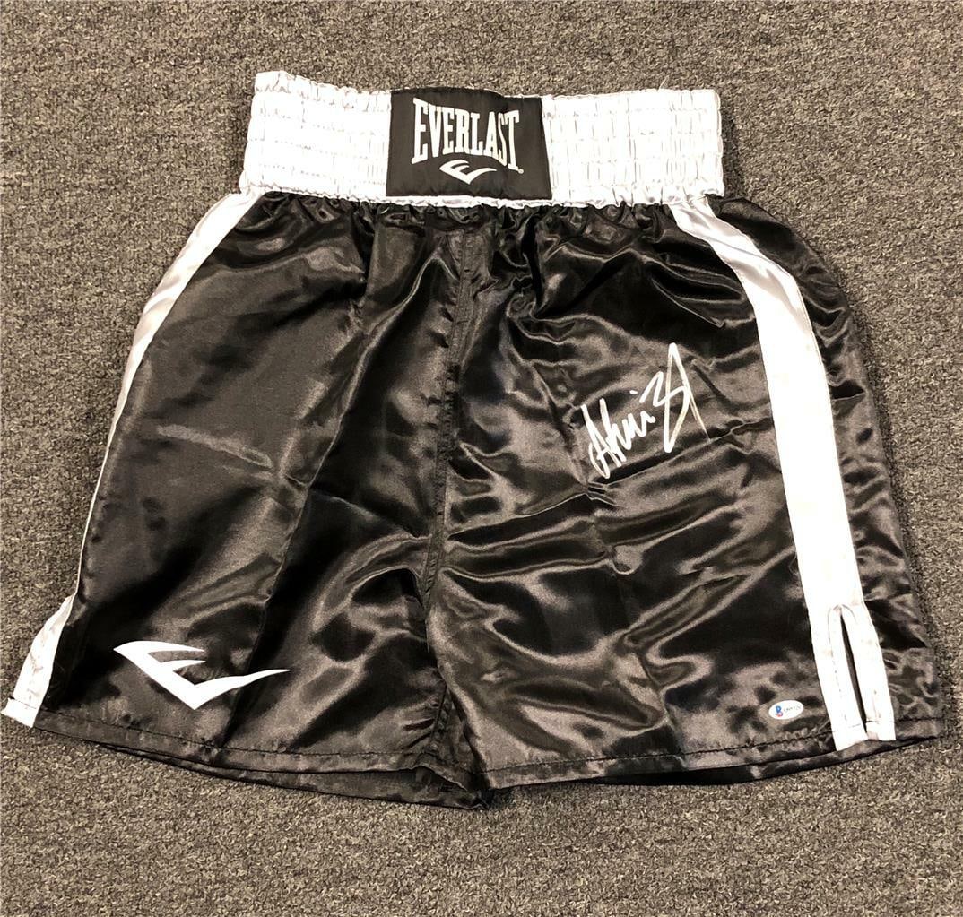 Black Everlast Boxing Shorts Signed by Andy Ruiz Jr Beckett Authenticated (1 of 2)