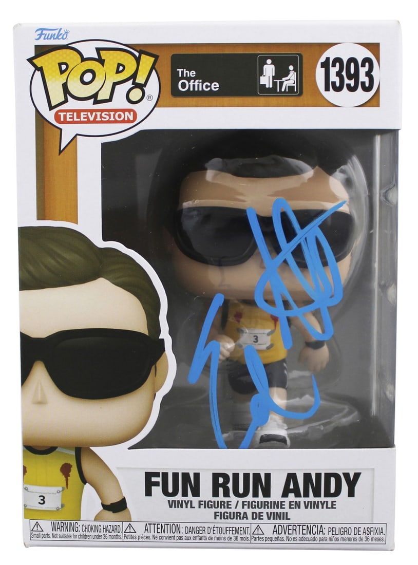 Ed Helms Autographed Andy Fun Run #1393 Pop Figure With PSA DNA Authentication (1 of 7)