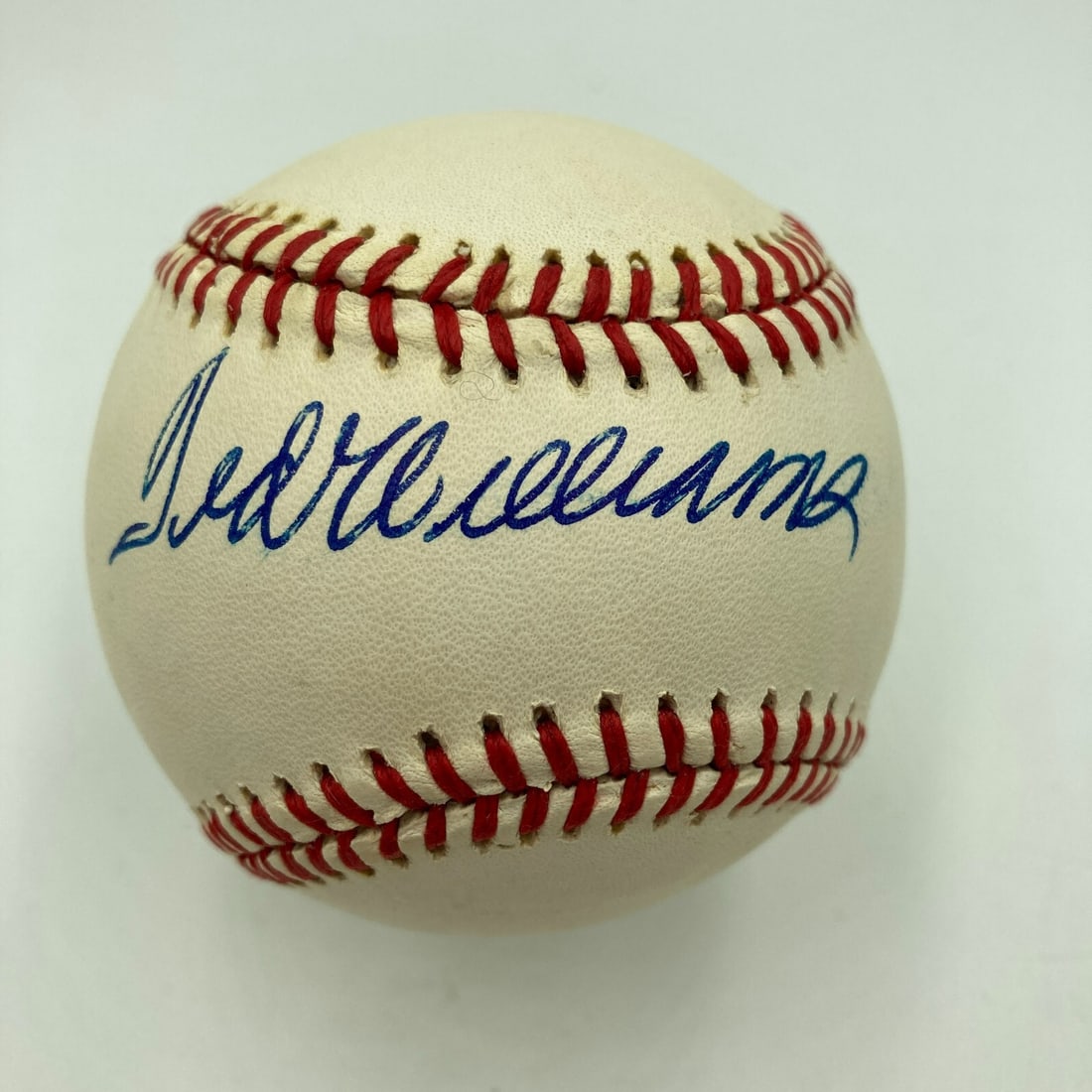 Mint Ted Williams Signed Baseball Official American League with JSA COA: Mint Ted Williams Signed Baseball Official American League with JSA COA This is a Mint condition Ted Williams Signed Official American League Baseball, perfect for any baseball memorabilia collector. 