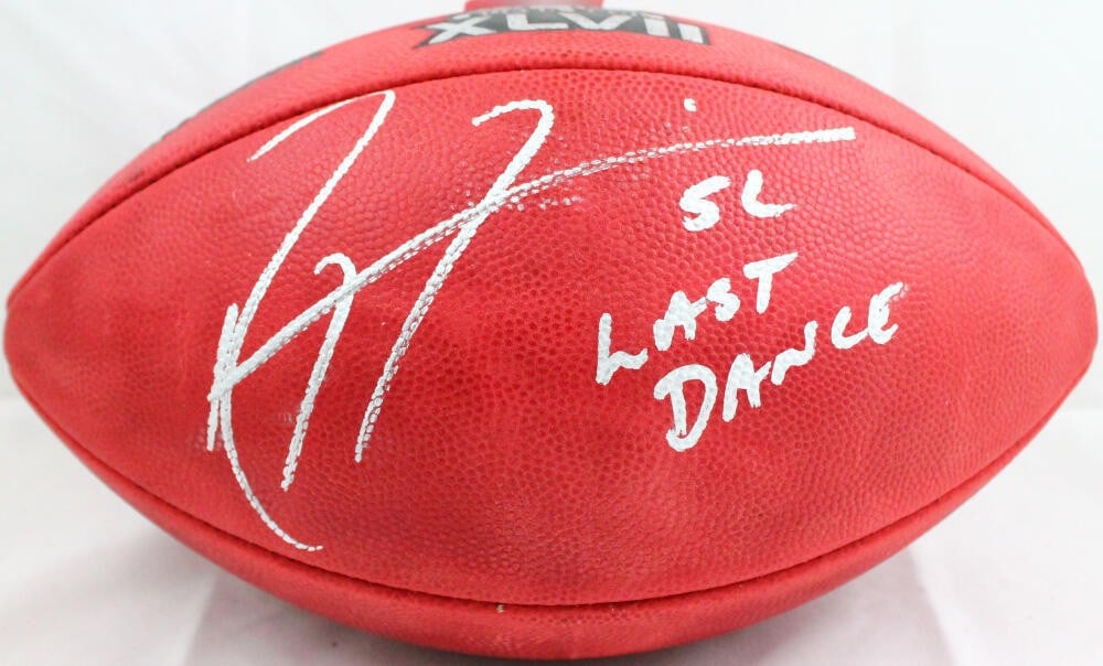 Ray Lewis Signed NFL Duke Football Beckett Authenticated Last Dance Inscription (1 of 6)