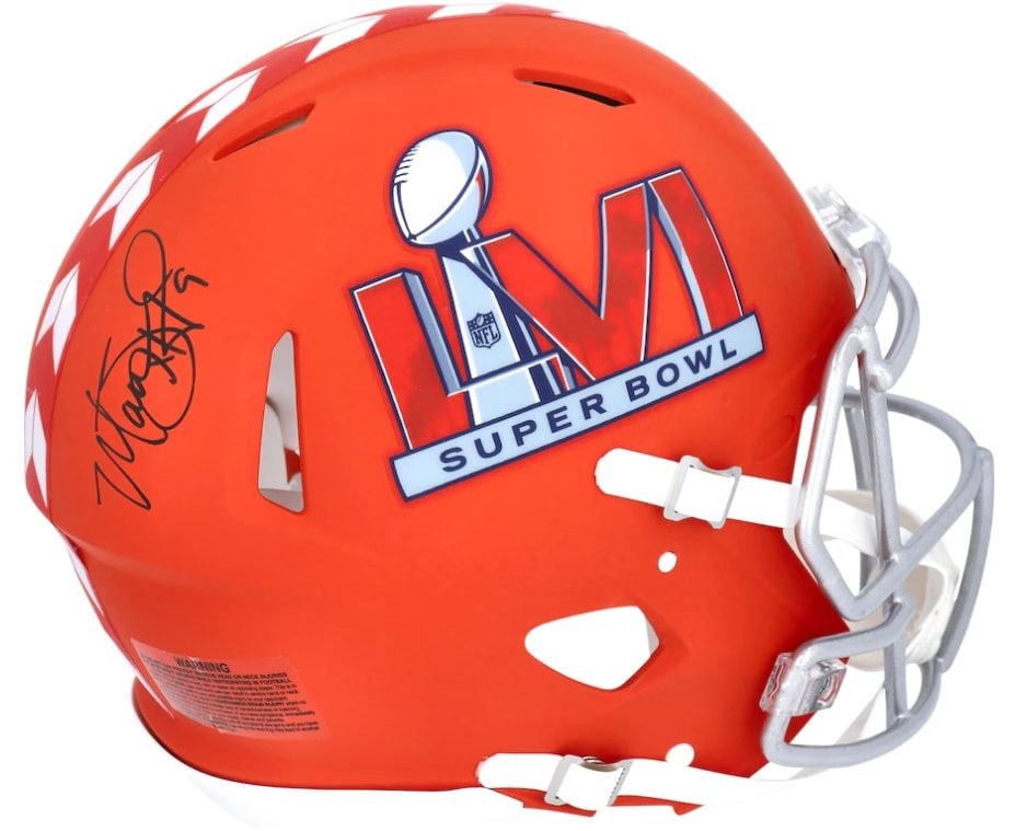 Matthew Stafford Autographed Rams Super Bowl Authentic Helmet Fanatics (1 of 2)