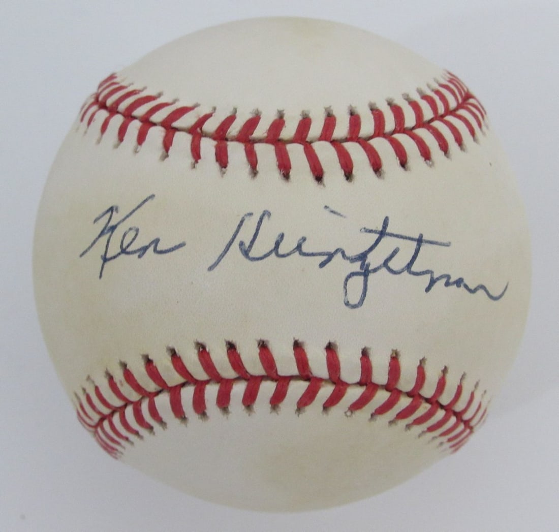 Ken Heintzelman Autographed ONL Baseball PSA DNA Authenticated Philadelphia Phillies (1 of 2)