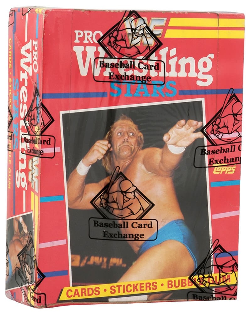 1985 Topps WWF Wrestling Stars Sealed Box 36 Packs BBCE HULK HOGAN (1 of 2)