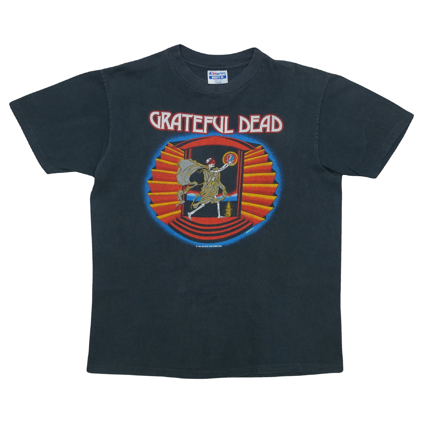 Vintage 1984 Days of the Dead Grateful Dead Black Cotton T-Shirt (1 of 6)