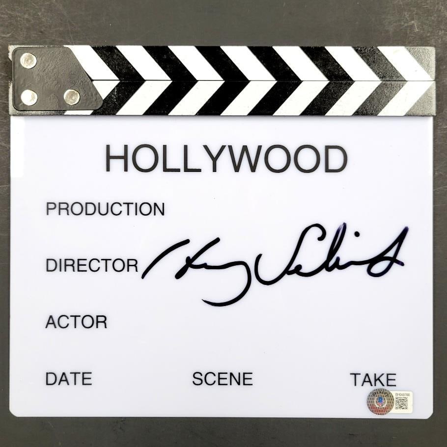 Henry Selick Signed Clap Board The Nightmare Before Christmas Beckett Authenticated: Henry Selick Signed Clap Board The Nightmare Before Christmas Beckett Authenticated This authentic director's movie clap board clapper is signed by renowned director Henry Selick, known for his work o