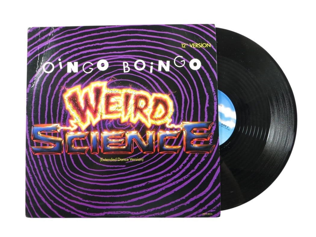 Oingo Boingo Signed Album Cover Danny Elfman Beckett Authenticated: Oingo Boingo Signed Album Cover Danny Elfman Beckett Authenticated This is an original autographed album cover from the band Oingo Boingo featuring notable signatures from Danny Elfman, Steve Bartek, 