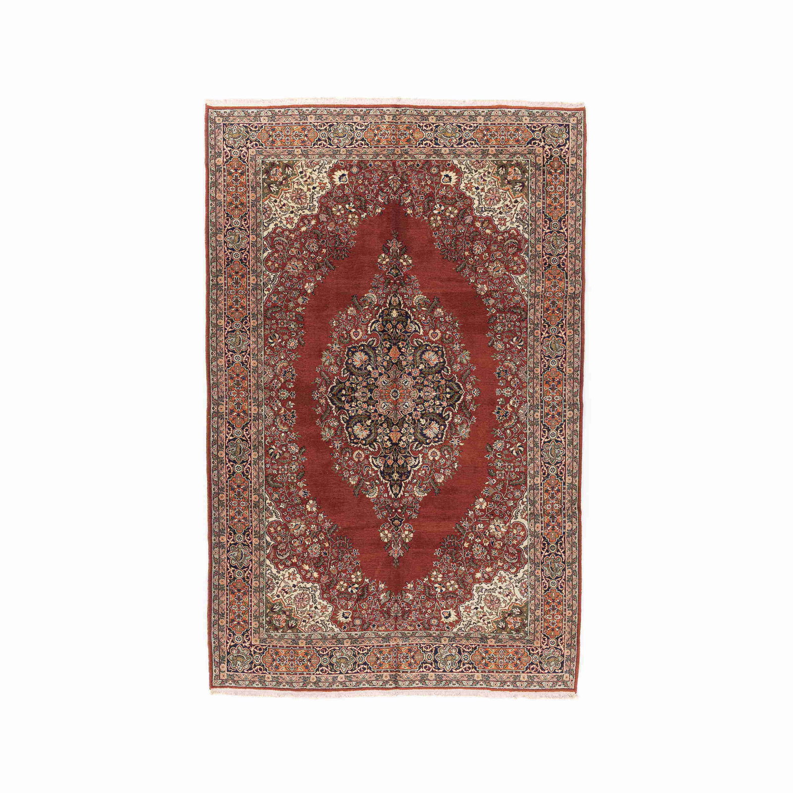 Authentic Handmade Ladik Wool on Cotton Carpet 79.5 x 123.6 (1 of 8)