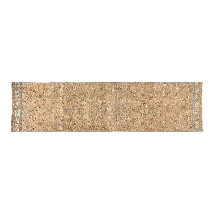 Turkish Wool Runner Rug Hand Knotted 2'6" x 10'3" Vintage Style: Turkish Wool Runner Rug Hand Knotted 2'6" x 10'3" Vintage Style This vintage Turkish hand-knotted wool rug is crafted using traditional techniques, offering a harmonious blend of timeless
