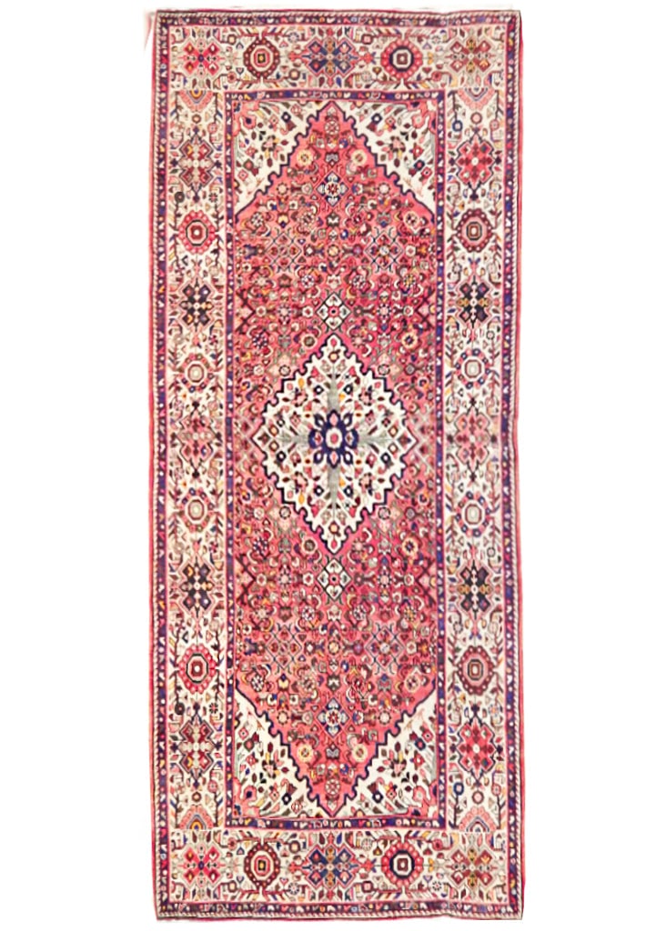 5.3 x 10.6 Brown Beige Semi-Antique Persian Kashan Runner Handwoven Wool: 5.3 x 10.6 Brown Beige Semi-Antique Persian Kashan Runner Handwoven Wool Free continental US Shipping Enhance your living space with this exquisite 5' 3" x 10' 6" Brown Beige Semi-Antique Persian Kash