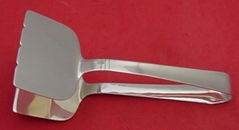 Allan Adler Sunset Sterling Silver Sandwich Tong 7.75 Inches (1 of 1)