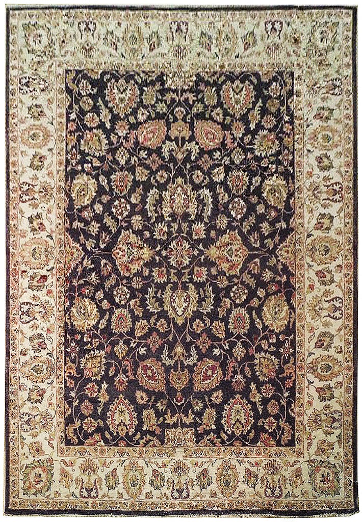 10'1 x 7'11 Handmade Vegetable Dyed Chobi Rug Geometric Pattern (1 of 7)