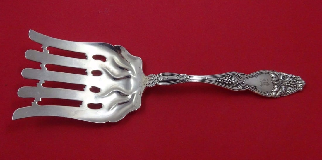 International Sterling Cloeta 9 Inch Asparagus Serving Fork (1 of 1)