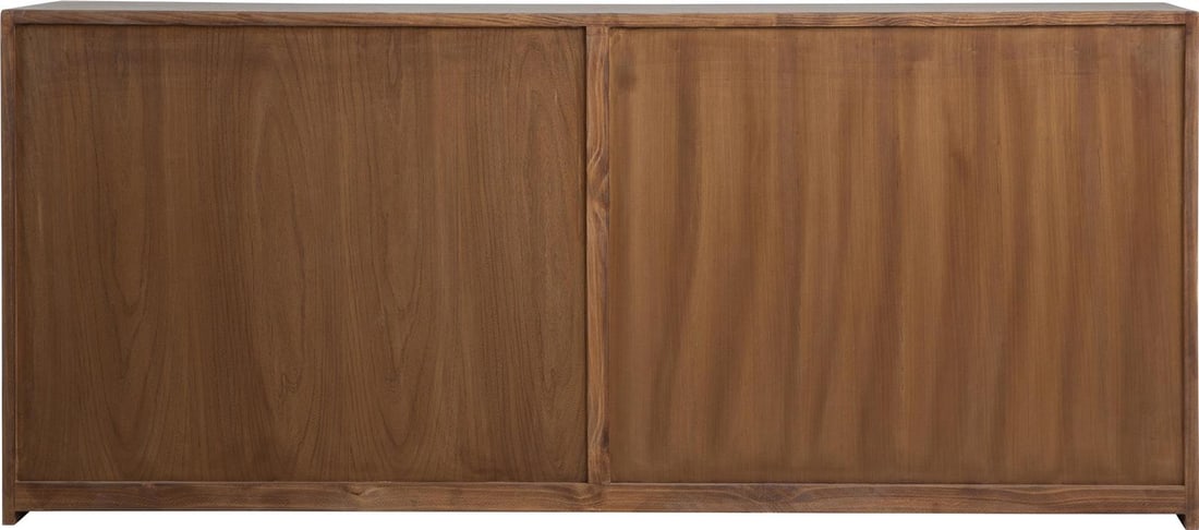 Sonya French Style Sideboard Light Warm Wash Reclaimed Pine 4 Doors (1 of 8)