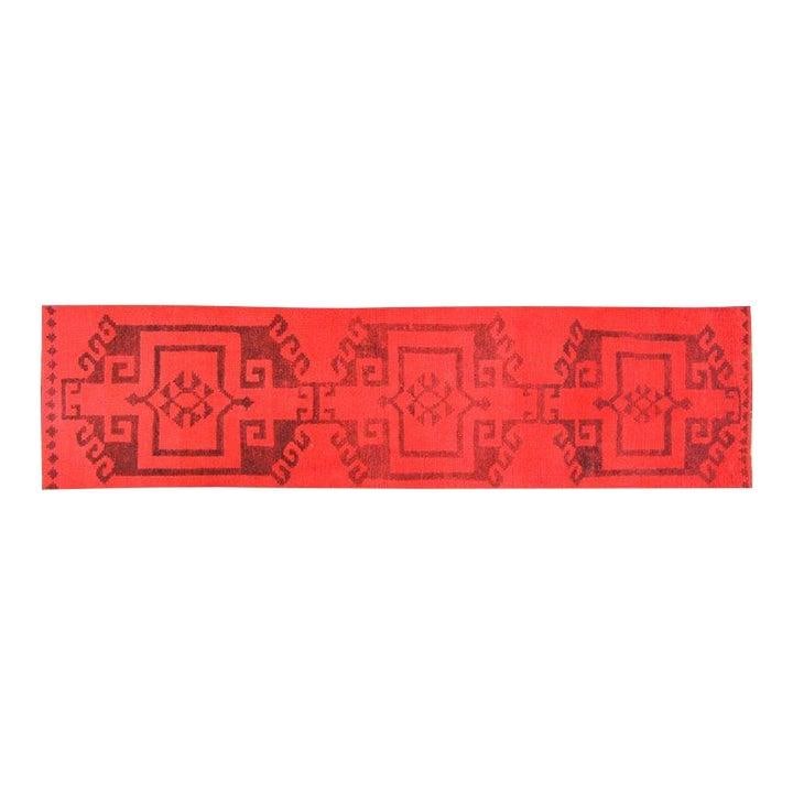 Turkish Anatolian Wool Hand Knotted Runner Rug 2'9" x 11'2" (1 of 4)