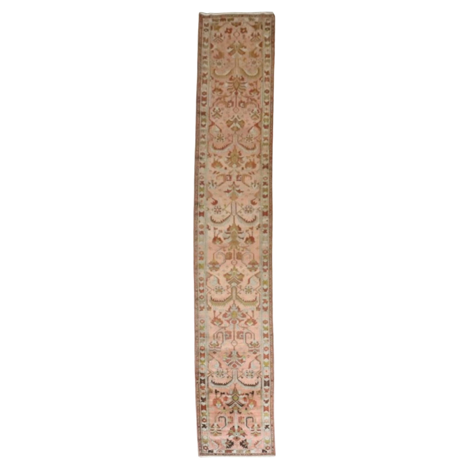 Antique Persian Lilihan Runner 32x201 Hand-Knotted Wool Tribal Design: Antique Persian Lilihan Runner 32x201 Hand-Knotted Wool Tribal Design Discover the elegance of this Antique Persian Lilihan Runner, an exquisite piece that showcases traditional craftsmanship. This na