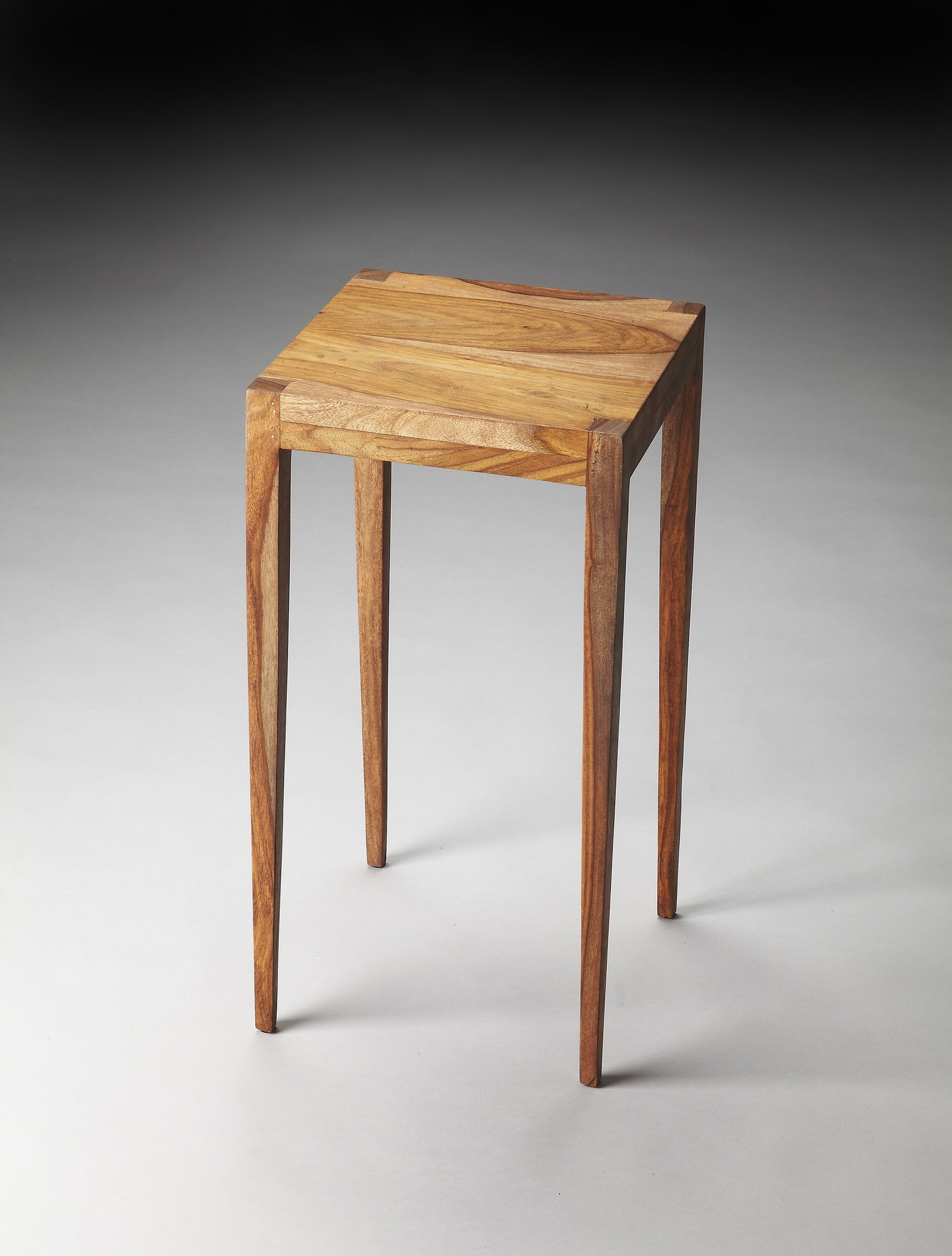 Butler Cagney Mid-Century Accent Table in Light Brown Finish: Butler Cagney Mid-Century Accent Table in Light Brown Finish Introducing the Elegant Cagney Accent Table, a stunning piece that encapsulates mid-century style with its clean lines and sophisticated de