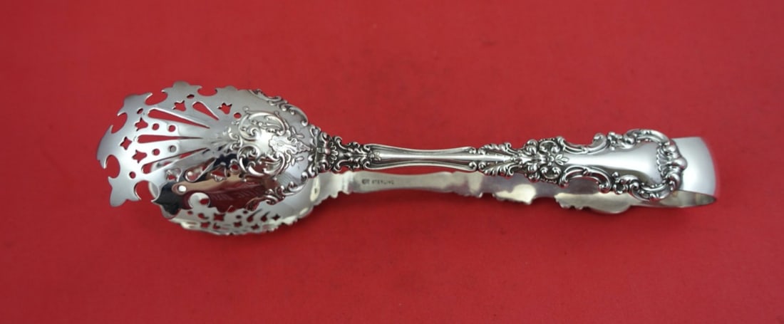 Avalon Sterling Silver Ice Tong 8 Inch by International Silver: Avalon Sterling Silver Ice Tong 8 Inch by International Silver Elevate your serving experience with this exquisite Avalon Ice Tong by International Sterling. Crafted from high-quality sterling silver,