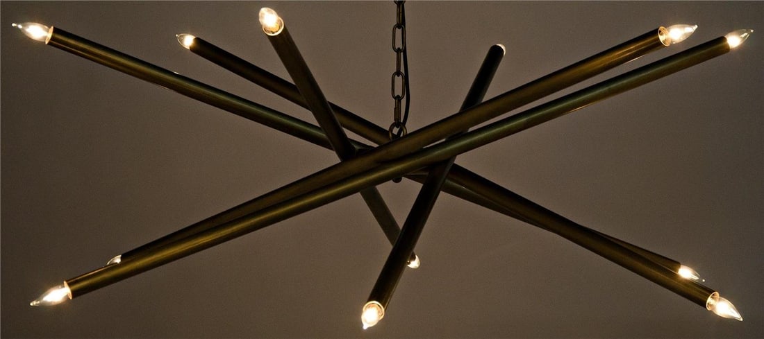 Ikram Bowl Chandelier Brass Noir 12 Bulbs 18 x 47 x 45: Ikram Bowl Chandelier Brass Noir 12 Bulbs 18 x 47 x 45 Illuminate your space with the exquisite Ikram Chandelier, designed in an elegant antique style. This stunning bowl chandelier features a beautif