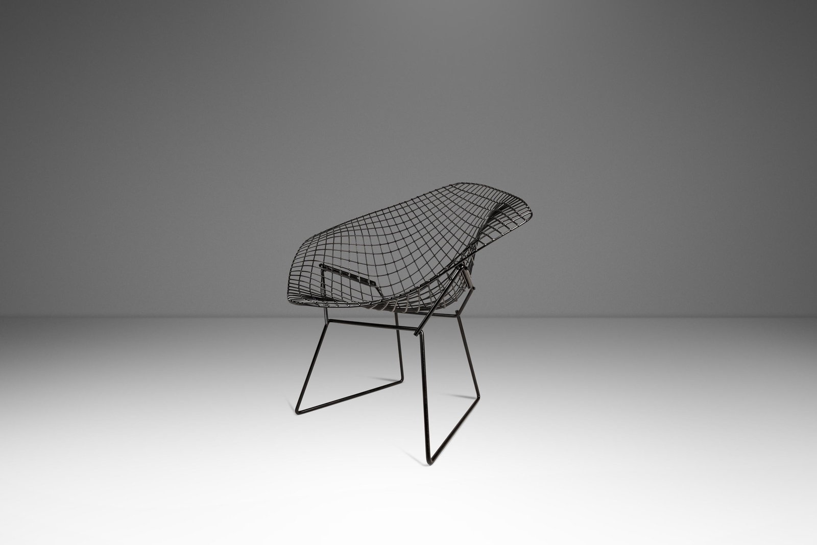 Vintage Harry Bertoia Diamond Chair for Knoll Ready for Custom Upholstery USA 1960s (1 of 12)