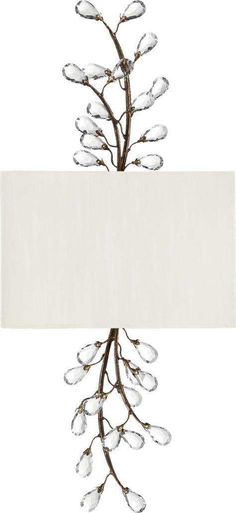 Currey Art Nouveau Cupertino Crystal Wall Sconce 1-Light (1 of 4)