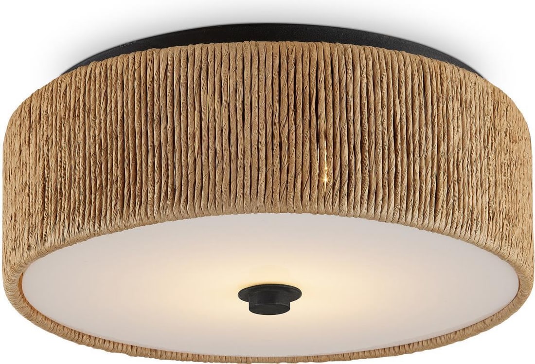 Currey Brownell Flush Mount 17W LED Dimmable Contemporary Lighting (1 of 3)